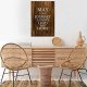 Rustic Wood Signs 16x24 Inch,May Your Journey Always Lead You Home Farmhouse Wood Plaque Craft Wall Art Hanging Sign Decorative Wooden Sign for Door Kitchen Home Decor Housewarming Gift