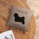 Its Not Dog Hair Its Havanese Glitter Pillow Case,Havanese Decor,Havanese Lover Gift,Havanese Mom Gift,Havanese Mom,Havanese Pillow 18x18; Decorative Pillow Cover Case