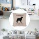 Its Not Dog Hair Its Aussie Glitter Pillow Cover,Australian Shepherd Dog,Aussie Decor,Australian Shepherd Mom,Aussie Dog Lover Gift 20"x20" Decorative Pillow Cover Case