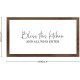 Funny Vintage Wooden Frame Sign 12x22 Inch,Bless This Kitchen and All Who Enter Farmhouse Wooded Sign for Home Entrance Decor Ready to Hang Wall Art Holiday Sign Gifts