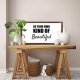 Funny Vintage Wooden Frame Sign 12x22 Inch,Be Your Own Kind of Beautiful Farmhouse Wooded Sign for Home Entrance Decor Ready to Hang Wall Art Holiday Sign Gifts