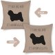 Its Not Dog Hair Its Havanese Glitter Pillow Case,Havanese Decor,Havanese Lover Gift,Havanese Mom Gift,Havanese Mom,Havanese Pillow 18x18; Decorative Pillow Cover Case