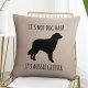 Its Not Dog Hair Its Aussie Glitter Pillow Cover,Australian Shepherd Dog,Aussie Decor,Australian Shepherd Mom,Aussie Dog Lover Gift 20"x20" Decorative Pillow Cover Case