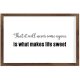 Funny Vintage Wooden Frame Sign 8x12 Inch,That It Will Never Come Again is What Makes Life Sweet Farmhouse Wooded Sign for Home Entrance Decor Ready to Hang Wall Art Holiday Sign Gifts