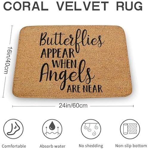 by Unbranded Probably On A Hike Hiking Themed Doormat Doormat Gift for Friend That Loves to Hike New Home Gift Printed in The Hills of New Jersey Brown Gift for Women Men 16x24Inch