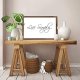 Funny Vintage Wooden Frame Sign 8x12 Inch,Live Simply Farmhouse Wooded Sign for Home Entrance Decor Ready to Hang Wall Art Holiday Sign Gifts