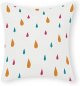 Color Dots Pillow Cover with Zipper Cotton 16x16 Inch Farmhouse Pillow Cover for Office Car Decor Funny Pillow Cover for Women Girls,Wedding Pillow Gifts