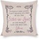 of All The Sister in Laws in The World I Got The Best One You Pillow Covers Throw Pillows Gifts for Women 22"x22" Decorative Pillow Cover Case