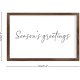 Funny Vintage Wooden Frame Sign 8x12 Inch,Season Greetings Farmhouse Wooded Sign for Home Entrance Decor Ready to Hang Wall Art Holiday Sign Gifts