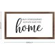 Funny Vintage Wooden Frame Sign 12x22 Inch,May Your Journey Always Lead You Home Farmhouse Wooded Sign for Home Entrance Decor Ready to Hang Wall Art Holiday Sign Gifts