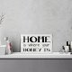 Wooden Signs Home is Where Your Honey is Custom Rustic Wood Sign Wood Gift 20x12 inch