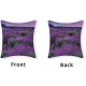 Lavender Cushion Cover with Zipper Cotton 16x16 Inch Farmhouse Pillow Cases for Home Decor Funny Cushion Cover for Women Girls,Housewarming Pillow Gifts