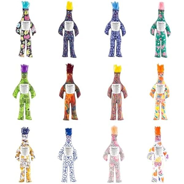 Dammit Doll - Classic Random Color, Stress Relief - Gag Gift - 1 Doll
