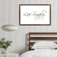 Funny Vintage Wooden Frame Sign 8x12 Inch,Live Simply Farmhouse Wooded Sign for Home Entrance Decor Ready to Hang Wall Art Holiday Sign Gifts