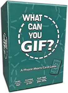 What Can You GIF? The Hilarious Funny Card Game For GIF Lovers - Games and Gift for Adults, Teens
