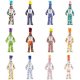 Dammit Doll - Classic Random Color, Stress Relief - Gag Gift - 1 Doll