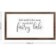 Funny Vintage Wooden Frame Sign 12x22 Inch,Life Itself is The Most Wonderful Fairy Tale Farmhouse Wooded Sign for Home Entrance Decor Ready to Hang Wall Art Holiday Sign Gifts