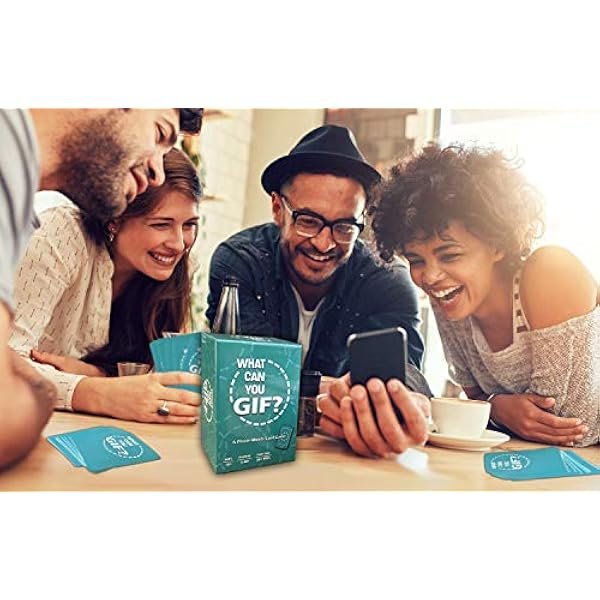 What Can You GIF? The Hilarious Funny Card Game For GIF Lovers - Games and Gift for Adults, Teens